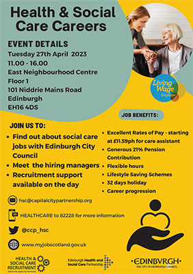 health social care event poster